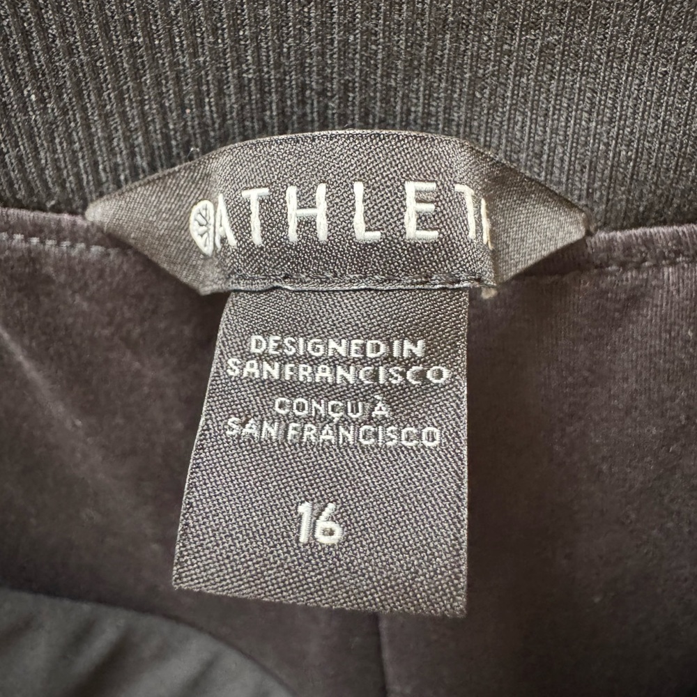 Athleta 16 Lined Brooklyn Mid Rise Ankle Pant, Black - Picture 3 of 6